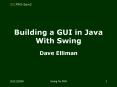 Building a GUI in Java With Swing PowerPoint PPT Presentation
