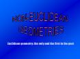 NonEuclidean Geometry PowerPoint PPT Presentation