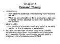Chapter 8 Demand Theory PowerPoint PPT Presentation
