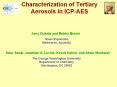Characterization of Tertiary Aerosols in ICP-AES PowerPoint PPT Presentation