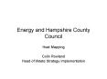 Energy and Hampshire County Council PowerPoint PPT Presentation
