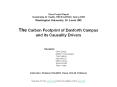 Class Project Report Sustainable Air Quality, EECE 449/549, Spring 2008 Washington University, St. Louis, MO  The Carbon Footprint of Danforth Campus and its Causality Drivers PowerPoint PPT Presentation