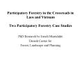 Participatory Forestry in the Crossroads in Laos and Vietnam Two Participatory Forestry Case Studies  PowerPoint PPT Presentation