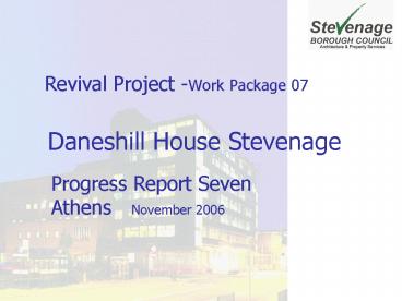 Revival Project Work Package 07