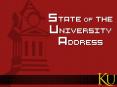 STATE OF THE UNIVERSITY PowerPoint PPT Presentation