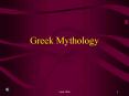 Greek Mythology PowerPoint PPT Presentation
