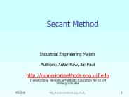 Secant%20Method