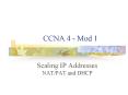 CCNA 4 Mod 1 PowerPoint PPT Presentation