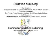 Stratified sublining