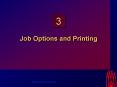 Job Options and Printing PowerPoint PPT Presentation