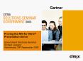 Proving the ROI for Citrix Presentation Server PowerPoint PPT Presentation