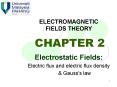 Electrostatic Fields: PowerPoint PPT Presentation
