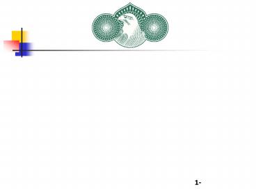 CHAPTER 1 An Overview of Financial Management