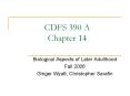 CDFS 390 A Chapter 14 PowerPoint PPT Presentation