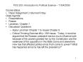 POS 203: Introduction to Political Science 11042009 PowerPoint PPT Presentation