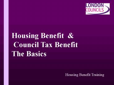 Housing Benefit