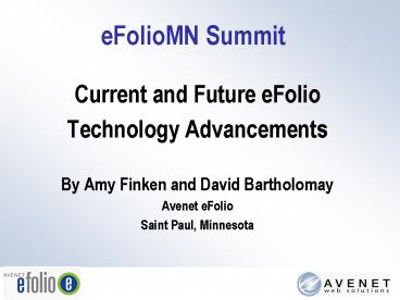 eFolioMN Summit