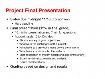 presentation player overlay