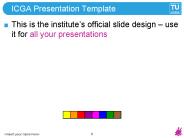 ICGA Presentation Template
