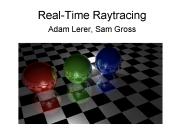 Real-Time Raytracing