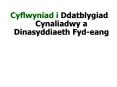 Cyflwyniad i Ddatblygiad Cynaliadwy a Dinasyddiaeth Fydeang PowerPoint PPT Presentation
