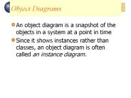 Object Diagrams