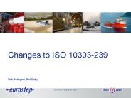 Changes to ISO 10303239