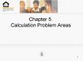 Chapter 5' Calculation Problem Areas PowerPoint PPT Presentation