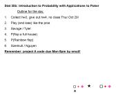 Stat 35b: Introduction to Probability with Applications to Poker