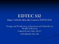 EDTEC 532 http:edweb'sdsu'educoursesEDTEC532 PowerPoint PPT Presentation