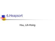 6.Heapsort