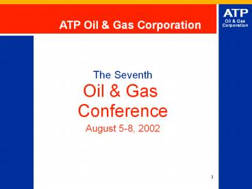 ATP Oil