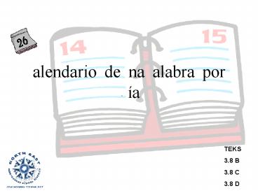 Calendario de Una Palabra por D