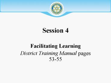 presentation player overlay