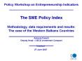 Policy Workshop on Entrepreneurship Indicators PowerPoint PPT Presentation