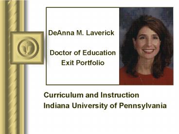 Curriculum and Instruction