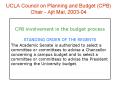 UCLA Council on Planning and Budget (CPB) Chair - Ajit Mal, 2003-04 PowerPoint PPT Presentation