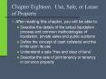 Chapter Eighteen. Use, Sale, or Lease of Property PowerPoint PPT Presentation