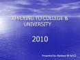APPLYING TO COLLEGE PowerPoint PPT Presentation