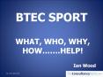 BTEC SPORT PowerPoint PPT Presentation