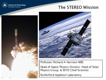 Professor Richard A Harrison MBE