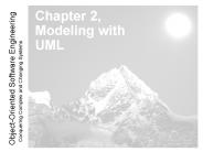Chapter 2, Modeling with UML