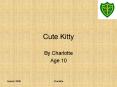 Cute Kitty PowerPoint PPT Presentation