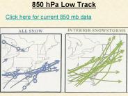 850 hPa Low Track