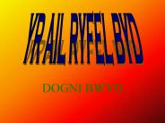 YR AIL RYFEL BYD