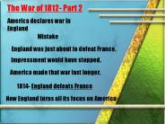 The War of 1812- Part 2