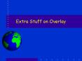 Extra Stuff on Overlay PowerPoint PPT Presentation