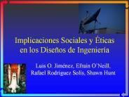 Implicaciones Sociales y 