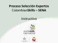 Proceso Seleccin Expertos ColombianSkills SENA Instructivo PowerPoint PPT Presentation