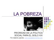 LA POBREZA